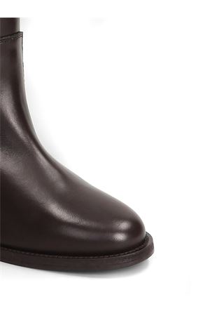 Brown leather high boot VIA ROMA 15 | 2568PELLETESTADIMORO